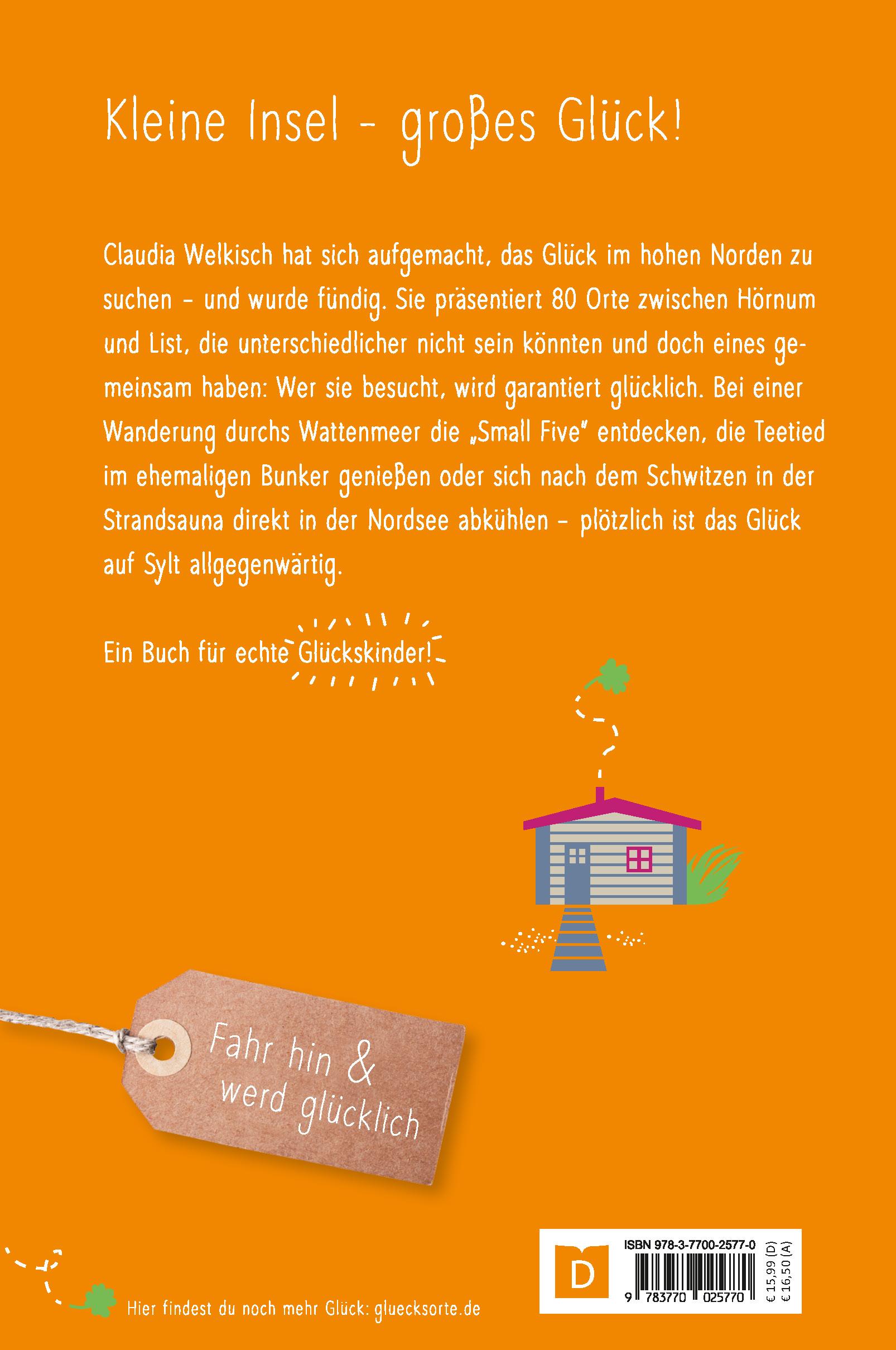 Rückseitencover Glücksorte auf Sylt