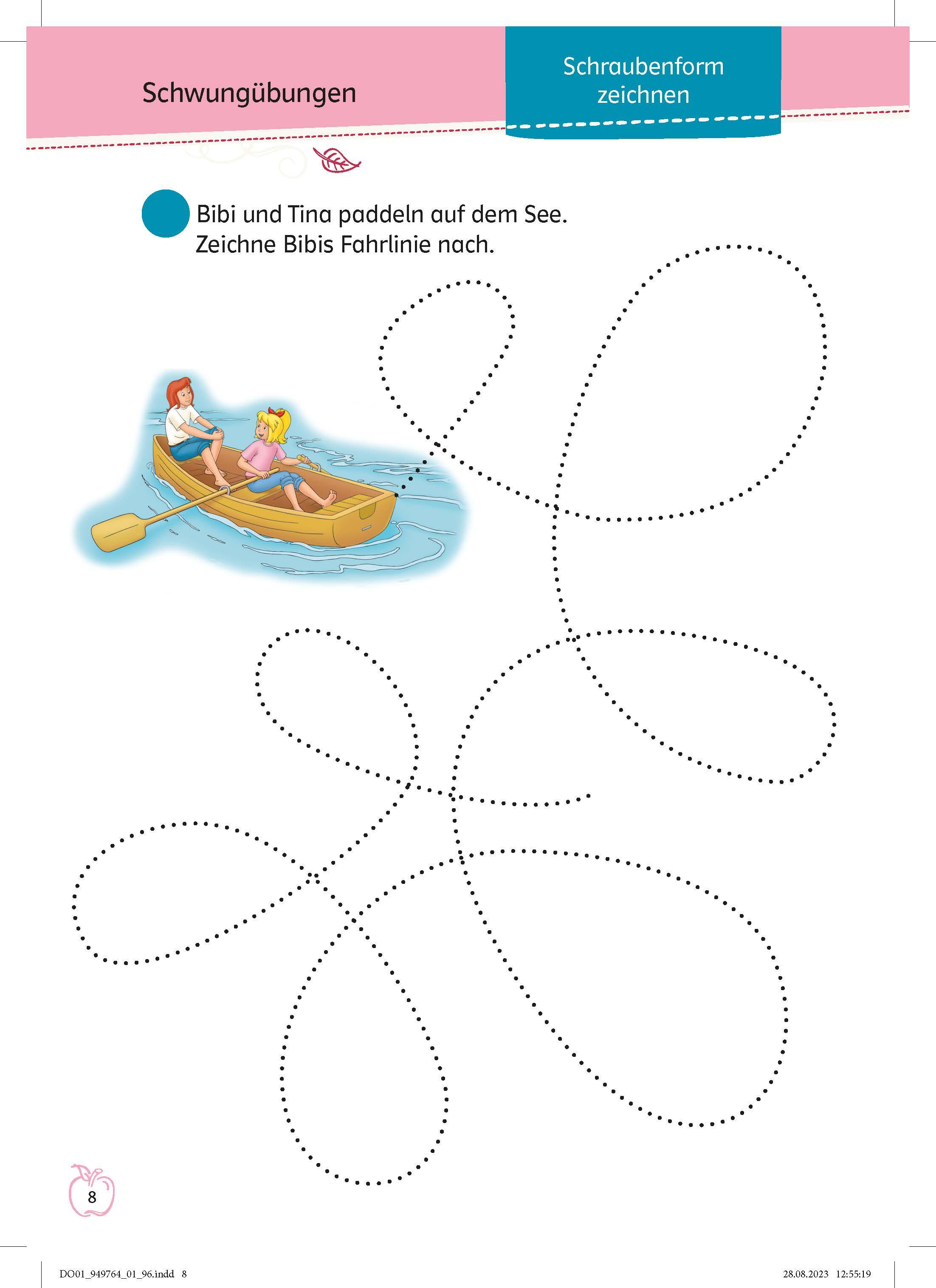 Beispielinhalt (Bild) Bibi & Tina: Mein pferdestarkes Vorschulbuch