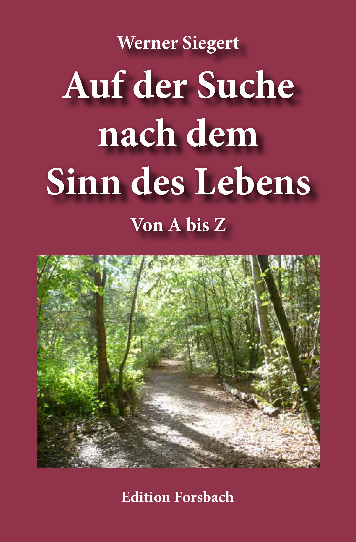 Vorderes Coverbild Auf der Suche nach dem Sinn des Lebens