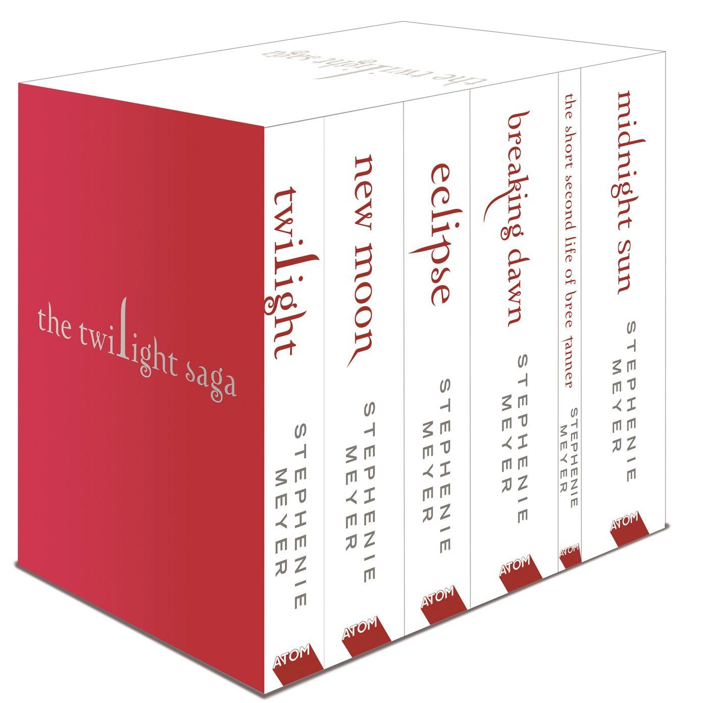 Vorderes Coverbild Twilight Saga 6 Book Set (White Cover)