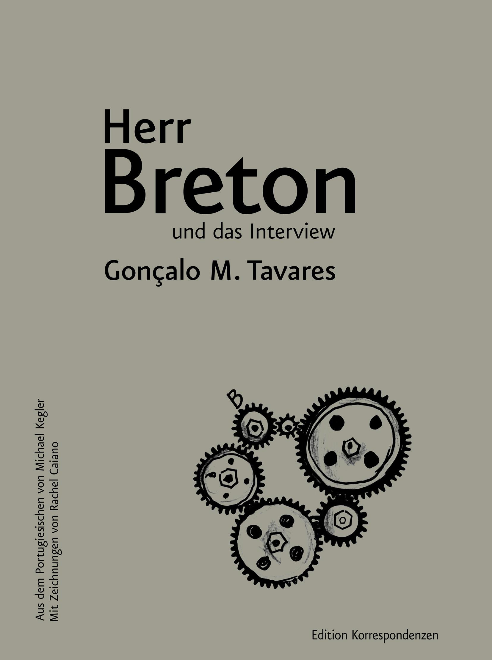 Vorderes Coverbild Herr Breton und das Interview
