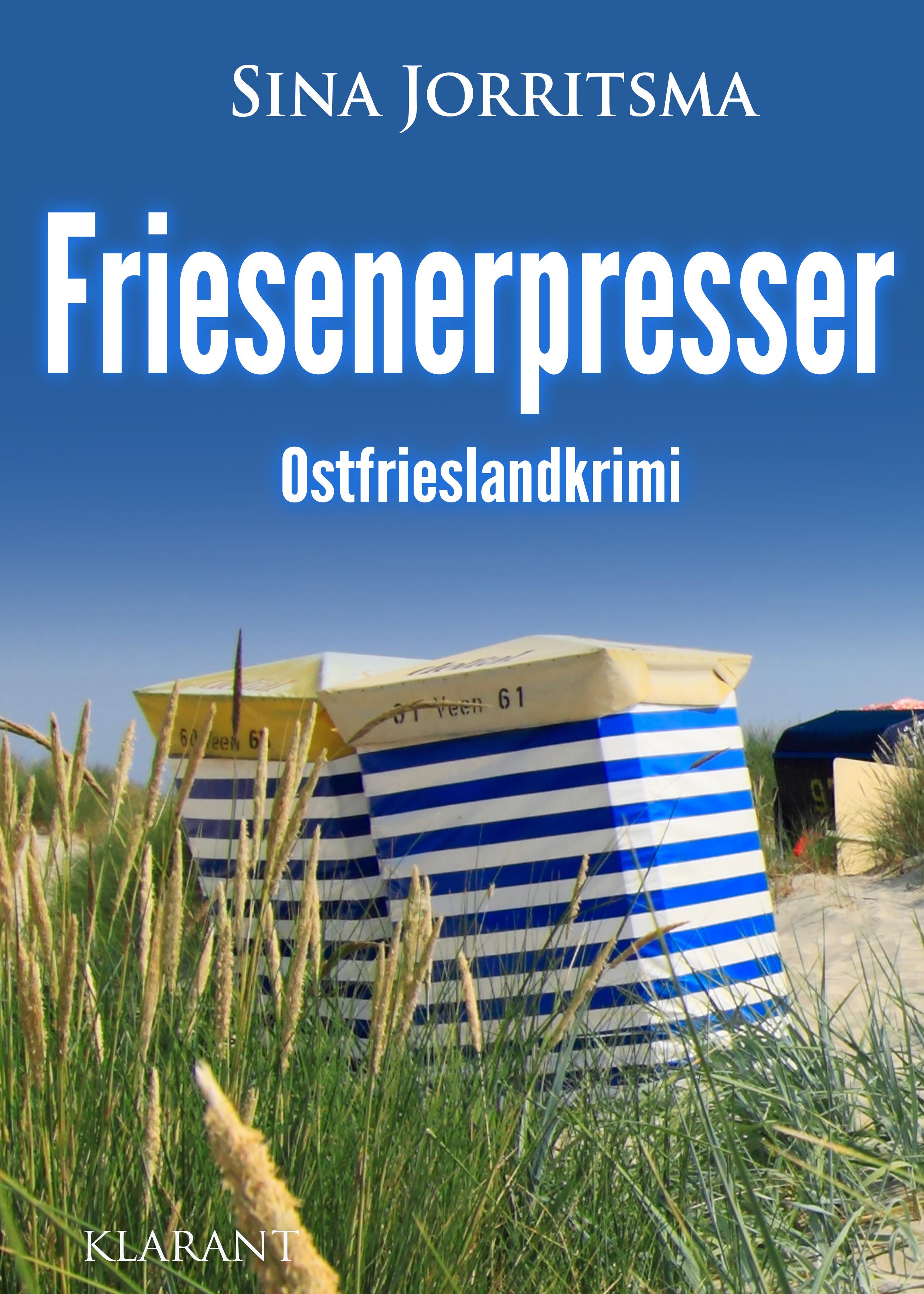Vorderes Coverbild Friesenerpresser. Ostfrieslandkrimi