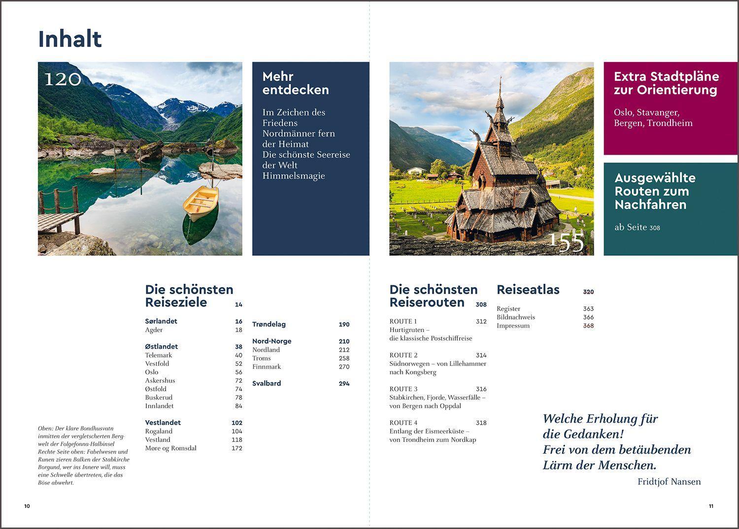 Beispielinhalt (Bild) KUNTH Unterwegs in Norwegen