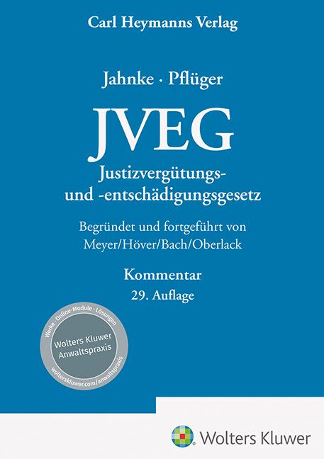 Vorderes Coverbild JVEG