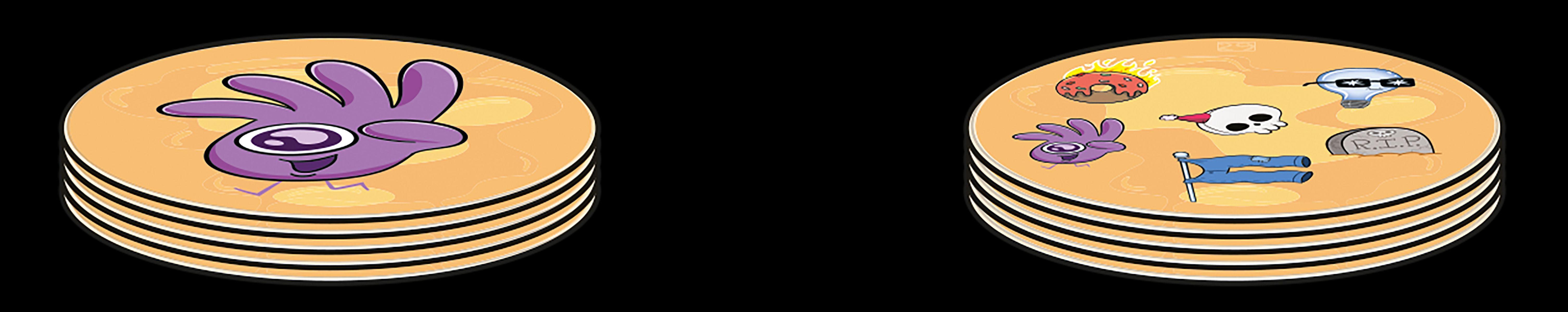 Beispielinhalt (Bild) Dobble Anarchy Pancakes