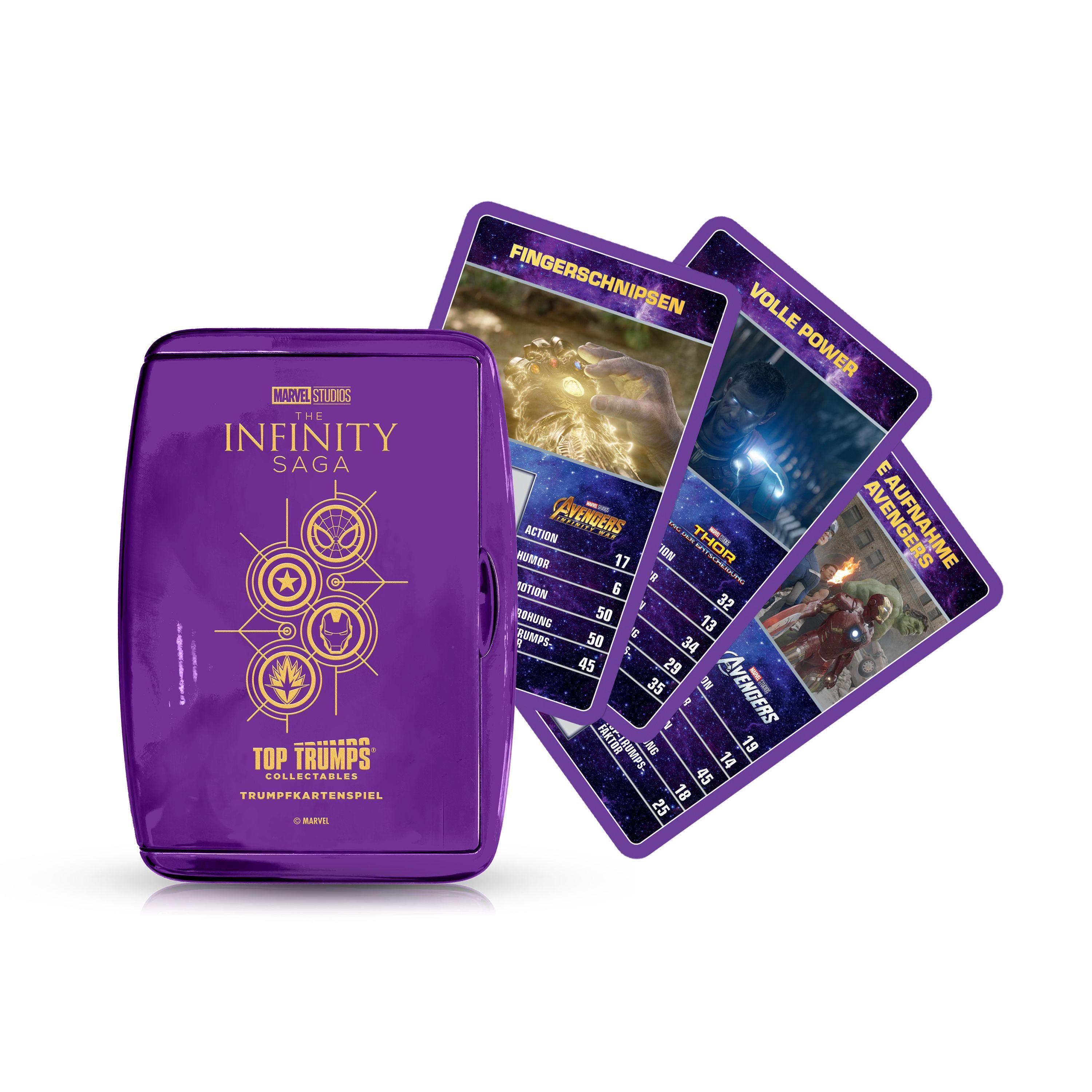 Vorderes Coverbild Top Trumps Collectables Marvel