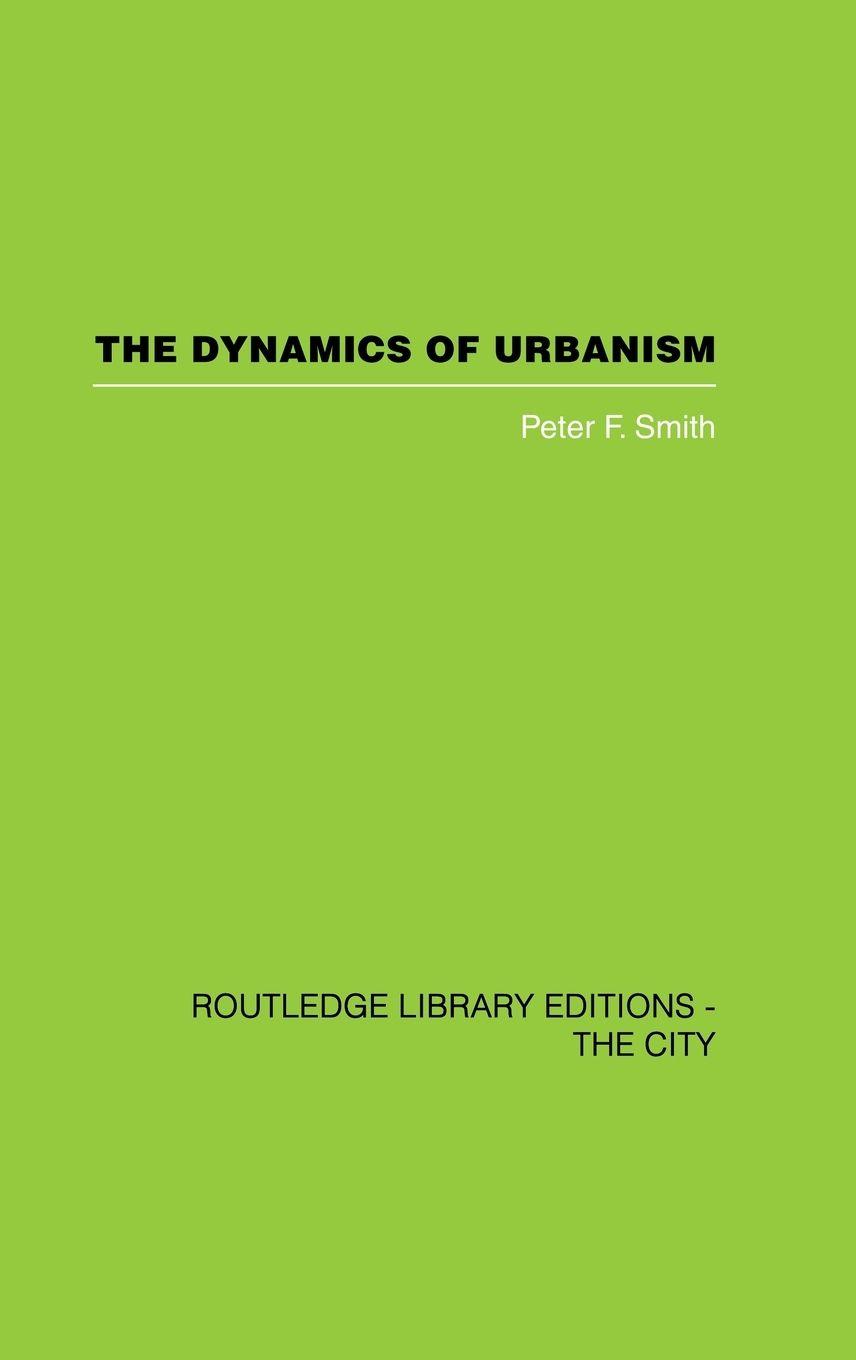 Vorderes Coverbild The Dynamics of Urbanism