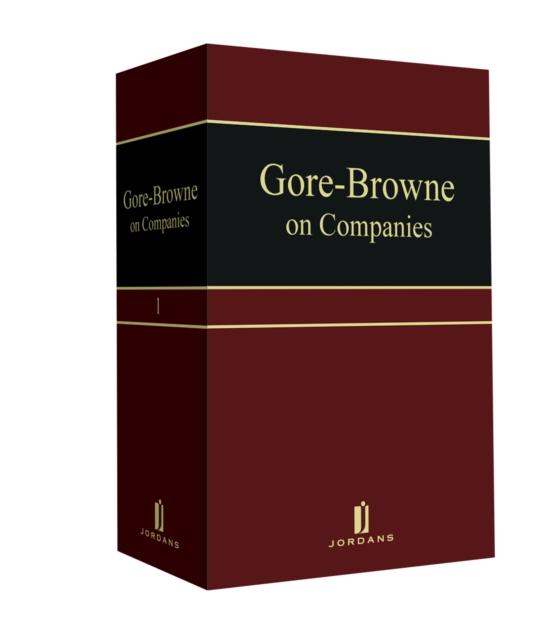 Vorderes Coverbild Gore-Browne on Companies