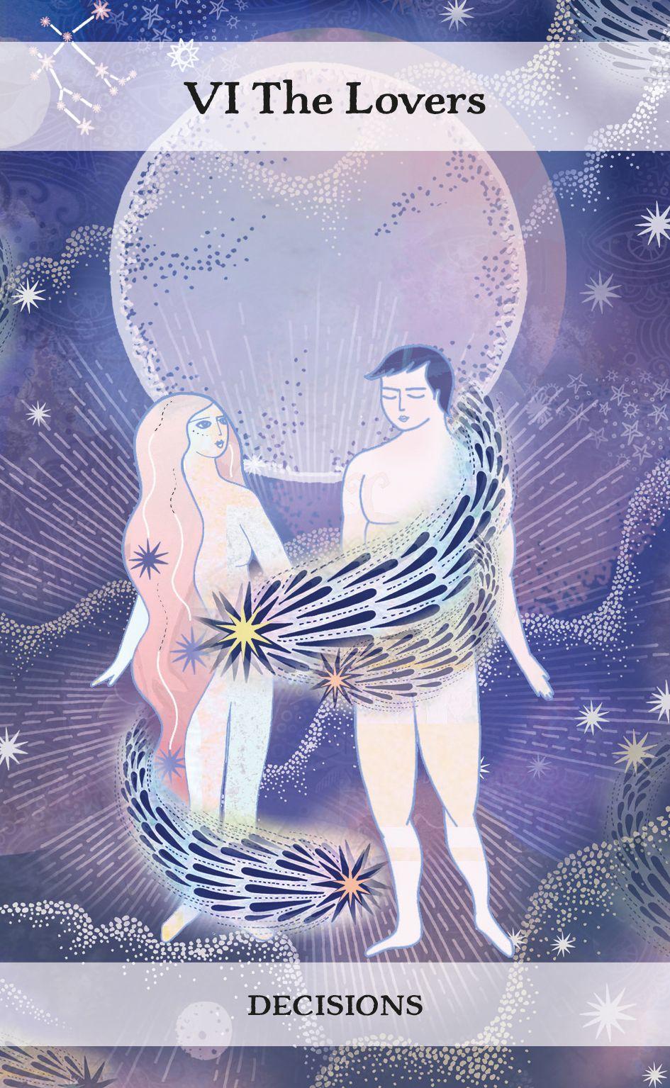 Beispielinhalt (Bild) The Moon & Stars Tarot
