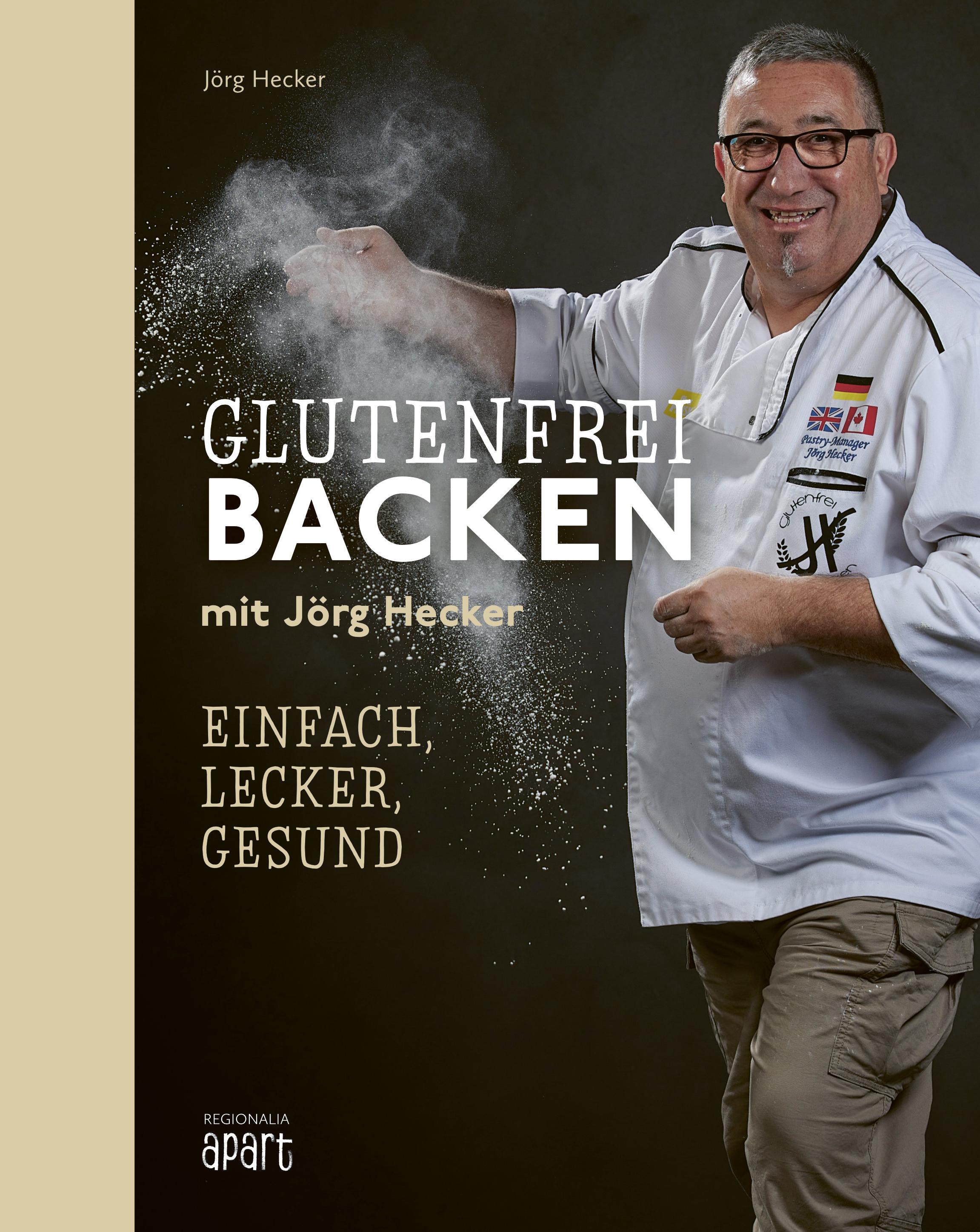 Vorderes Coverbild Glutenfrei Backen mit Jörg Hecker