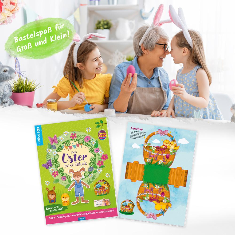 Beispielinhalt (Bild) Trötsch Mein Oster-Bastelblock