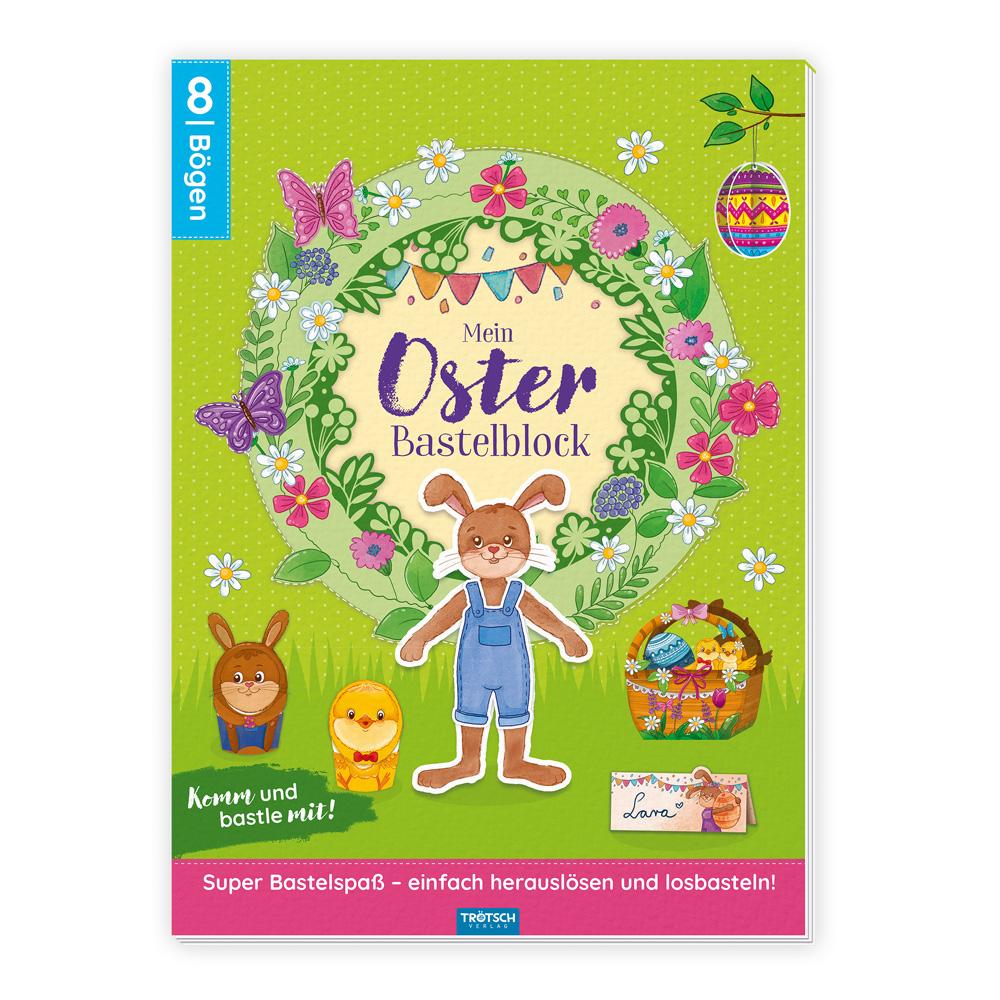 Vorderes Coverbild Trötsch Mein Oster-Bastelblock