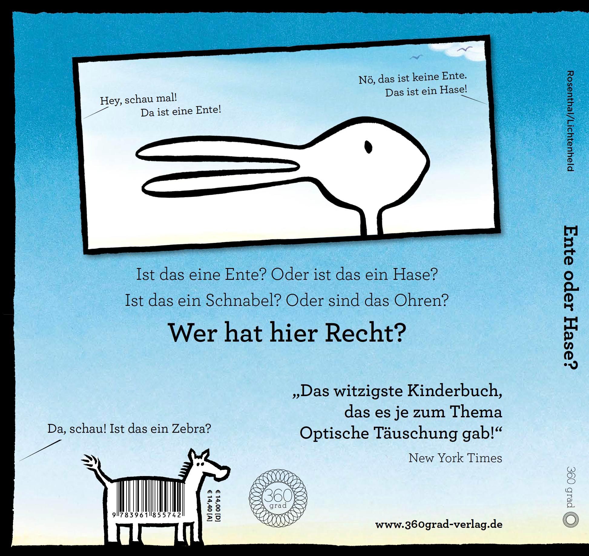 Beispielinhalt (Bild) Ente oder Hase? Was siehst du hier?