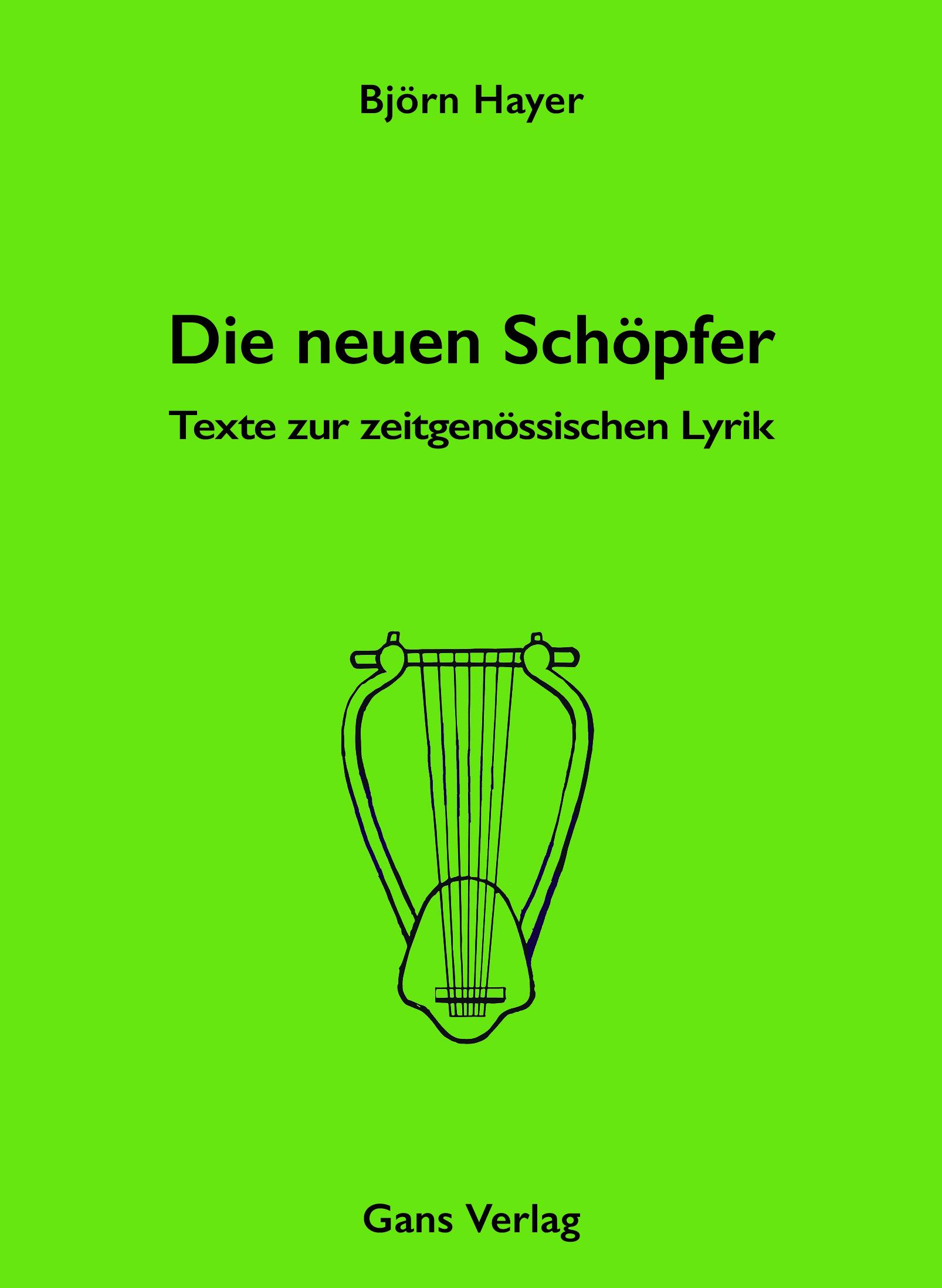 Vorderes Coverbild Die neuen Schöpfer