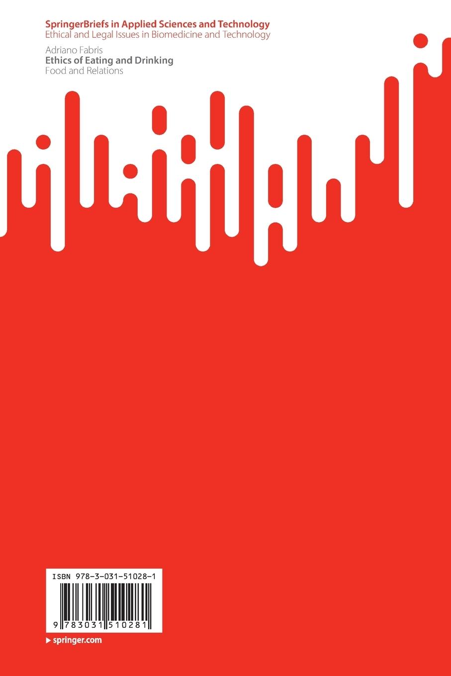 Rückseitencover Ethics of Eating and Drinking