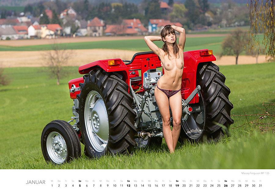 Beispielinhalt (Bild) Jungbauernträume Kalender 2025