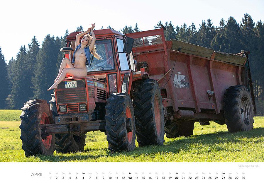 Beispielinhalt (Bild) Jungbauernträume Kalender 2025