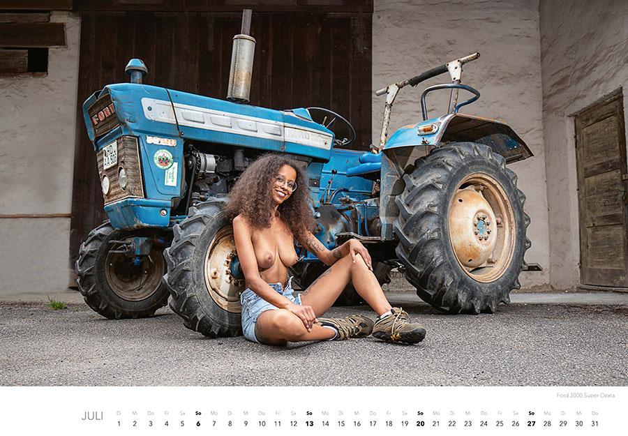Beispielinhalt (Bild) Jungbauernträume Kalender 2025