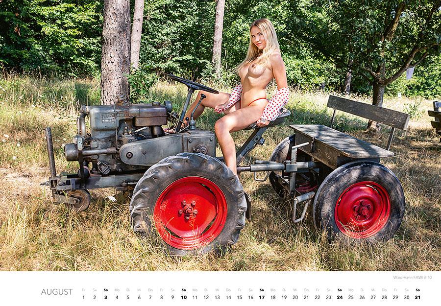 Beispielinhalt (Bild) Jungbauernträume Kalender 2025