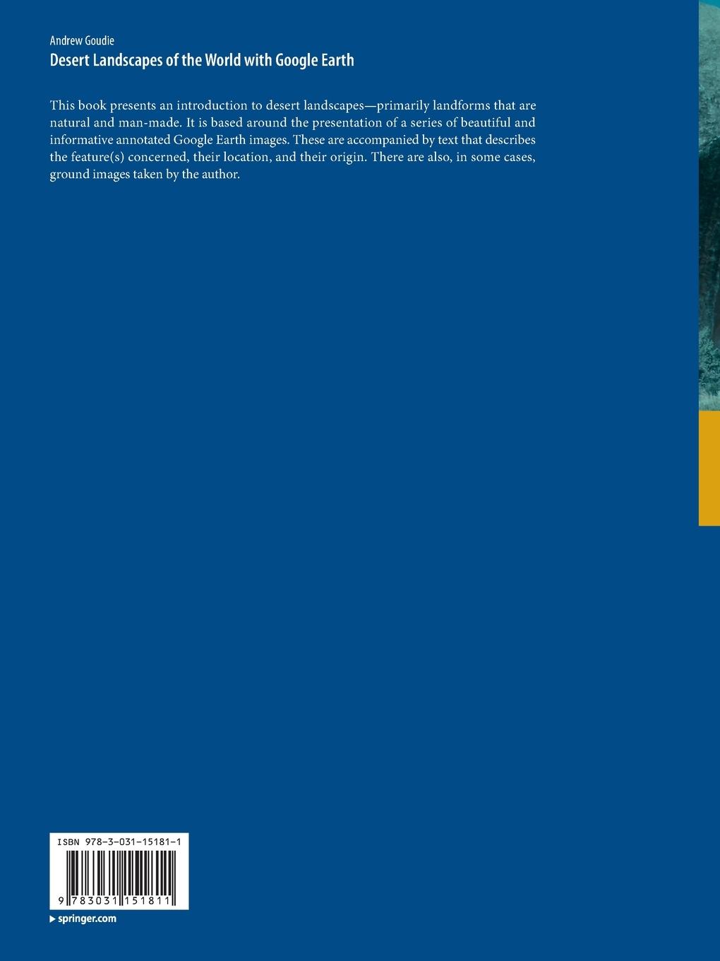 Rückseitencover Desert Landscapes of the World with Google Earth