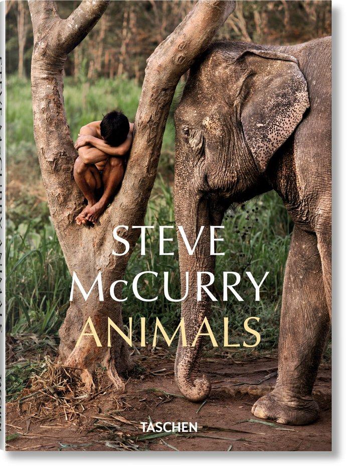 Vorderes Coverbild Steve McCurry. Animals