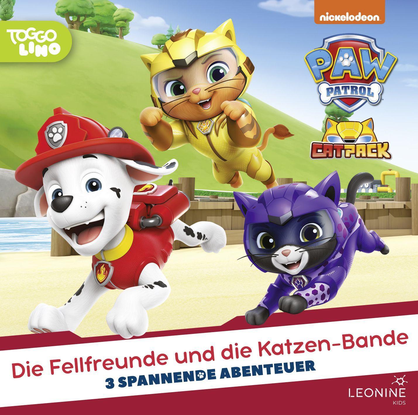 Vorderes Coverbild PAW Patrol CD 65 Die Fellfreunde und die Katzen-Bande