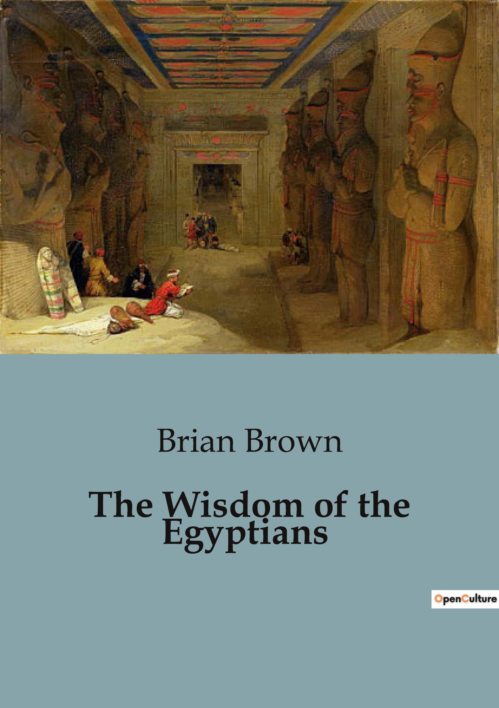 Vorderes Coverbild The Wisdom of the Egyptians