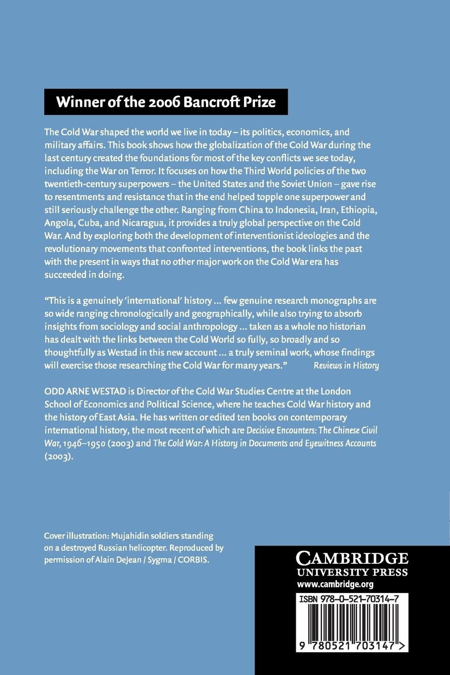 Rückseitencover The Global Cold War