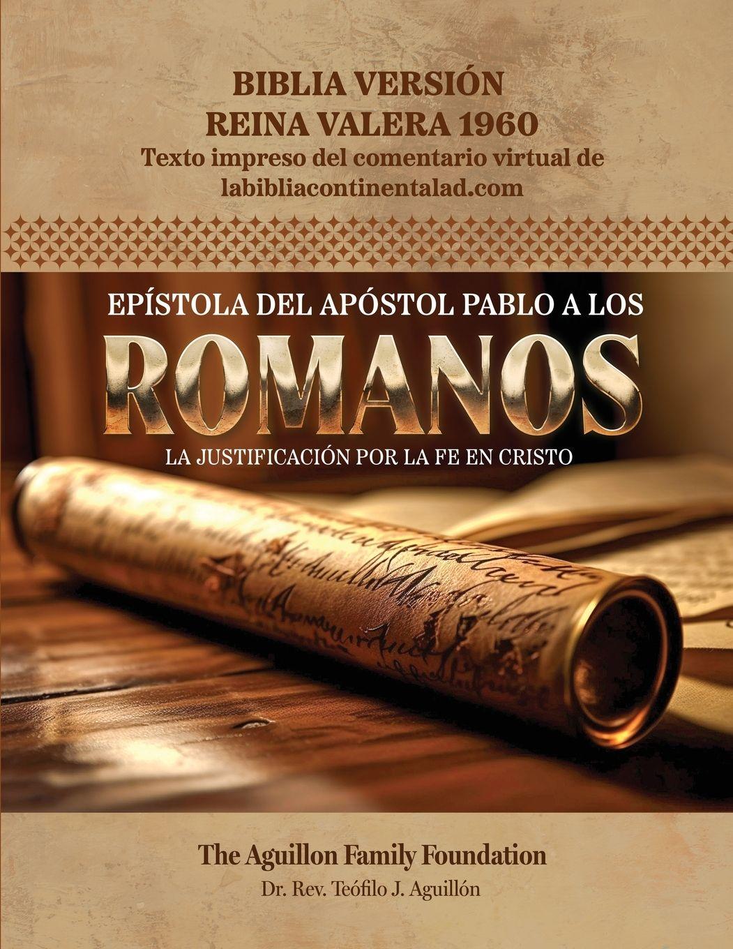 Vorderes Coverbild Epístola del Apóstol Pablo a los Romanos