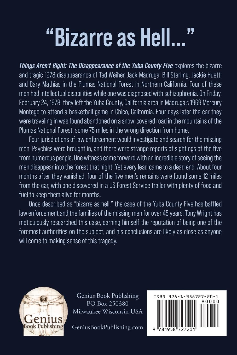 Rückseitencover Things Aren't Right