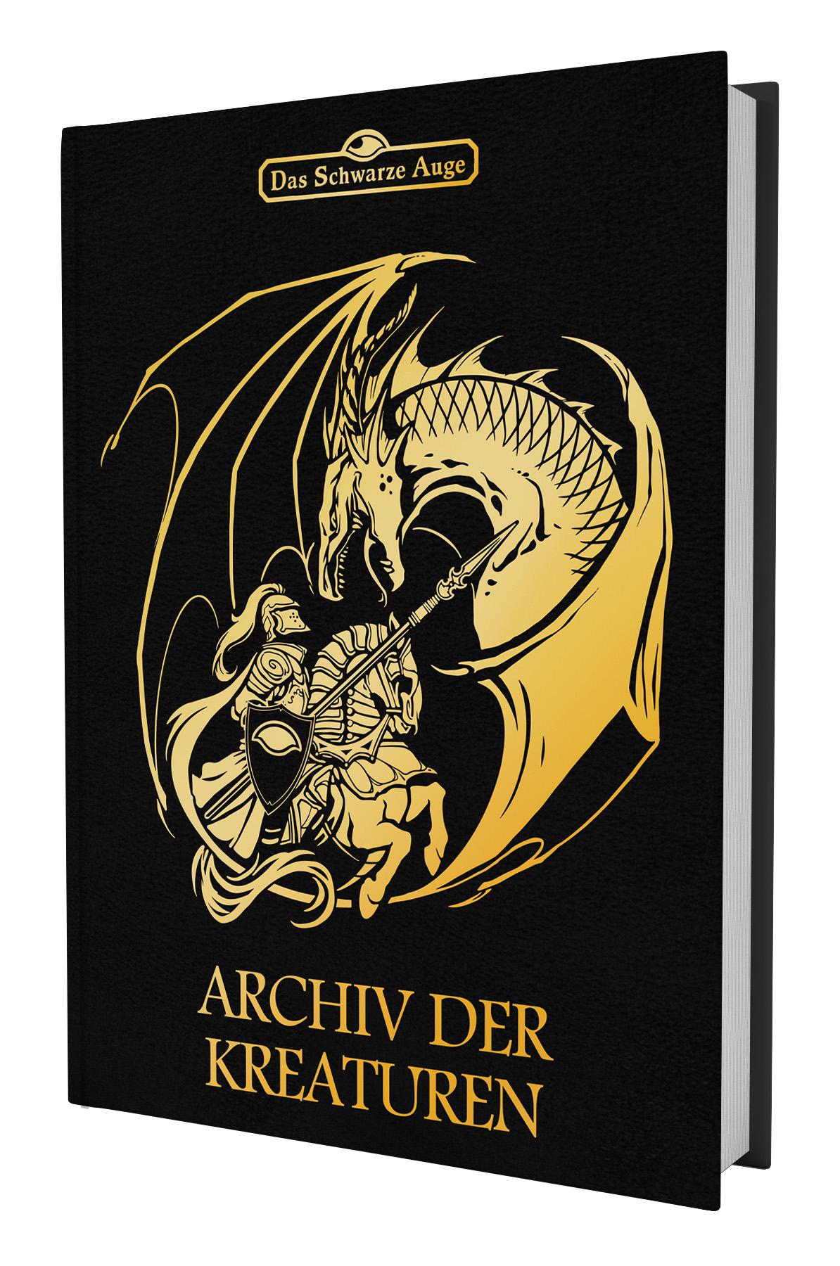Vorderes Coverbild DSA5 - Archiv der Kreaturen