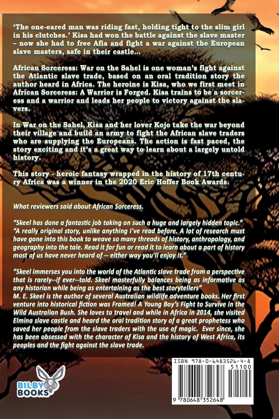 Rückseitencover The AFRICAN SORCERESS Series  Book 2  (War on the Sahel)