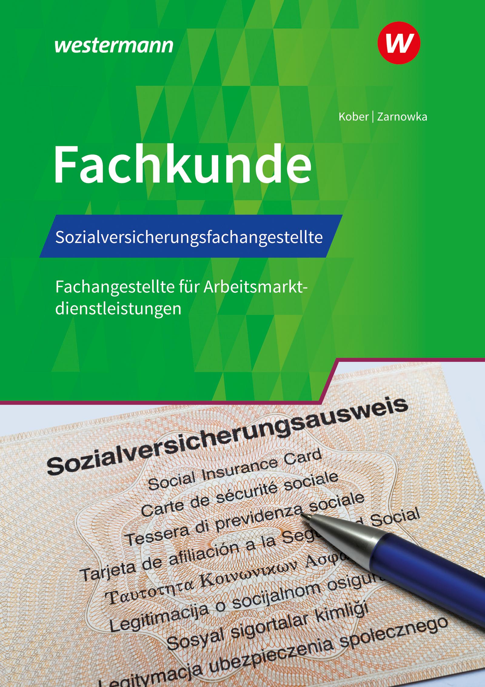 Vorderes Coverbild Sozialversicherungsfachangestellte/Fachangestellte für Arbeitsmarktdienstleistungen