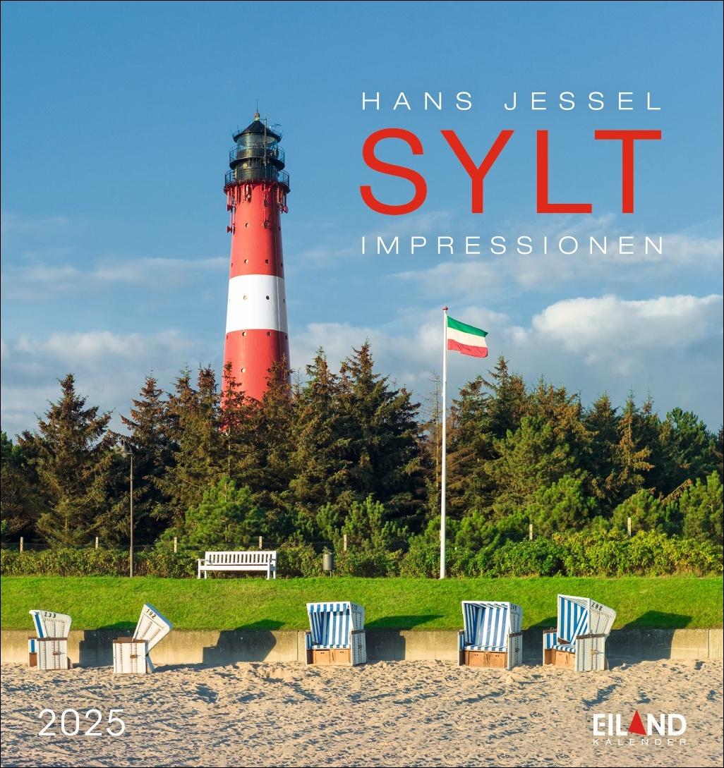 Vorderes Coverbild Sylt Impressionen Postkartenkalender 2025