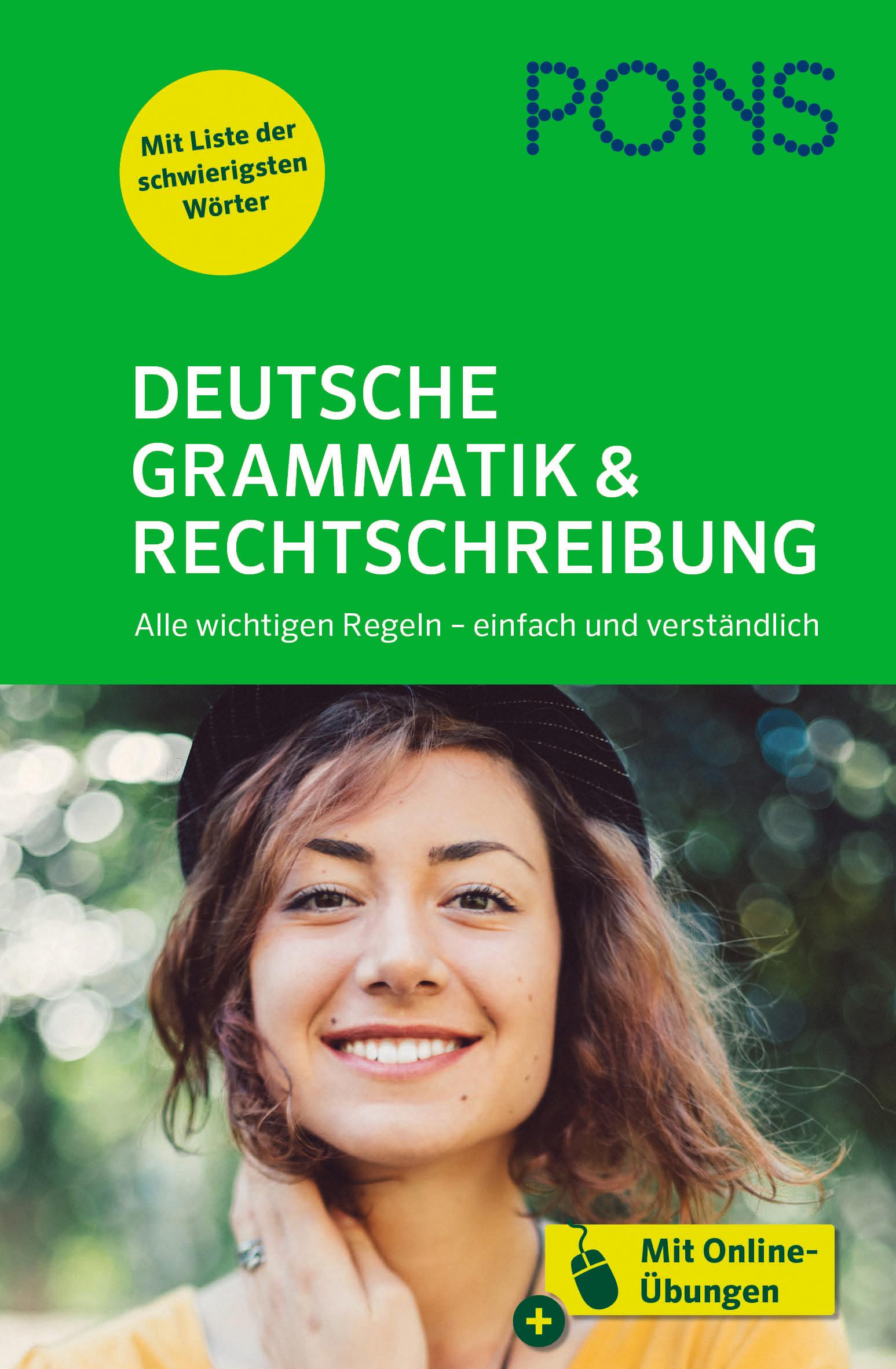 Vorderes Coverbild PONS Deutsche Grammatik & Rechtschreibung
