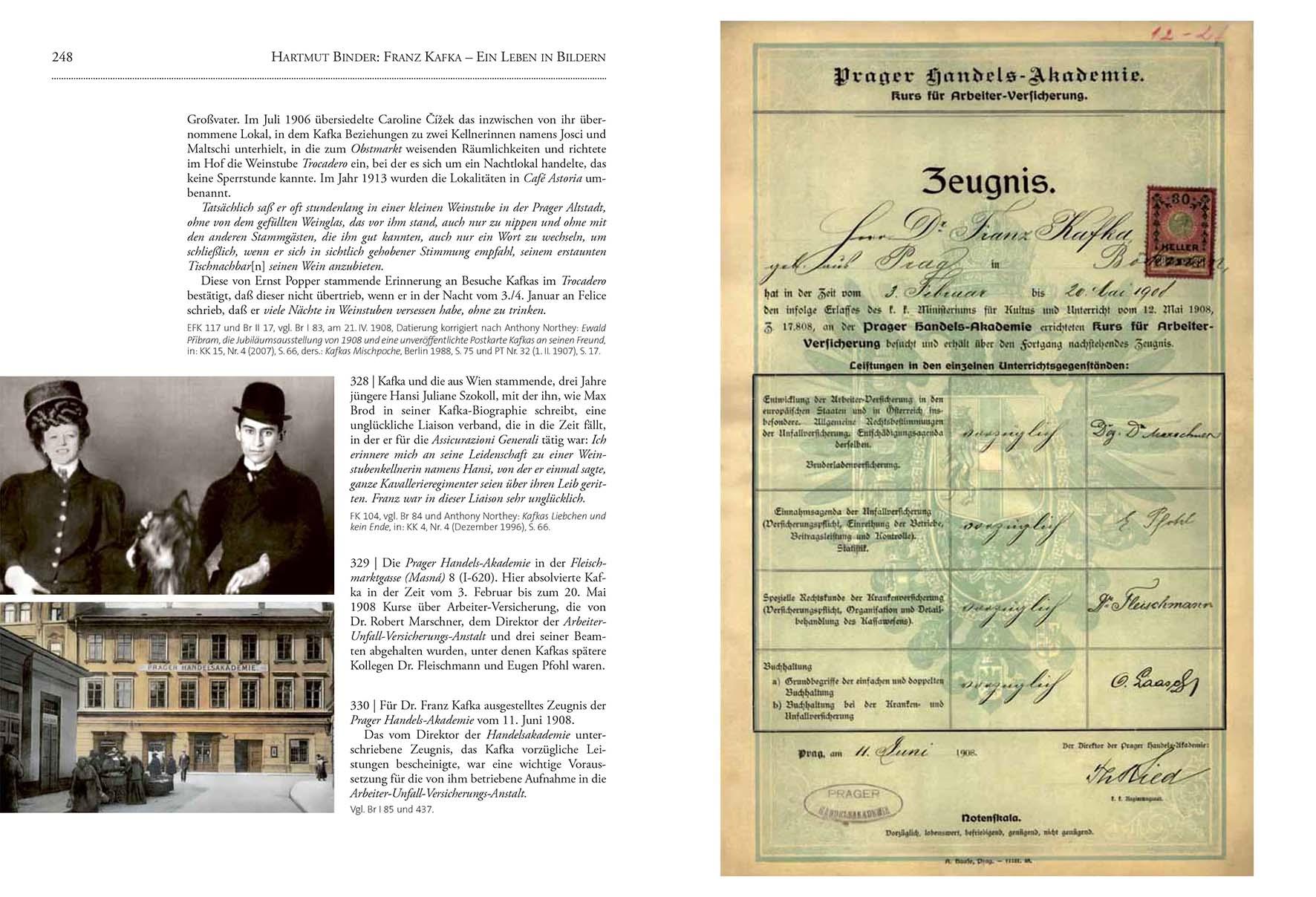 Beispielinhalt (Bild) Franz Kafka