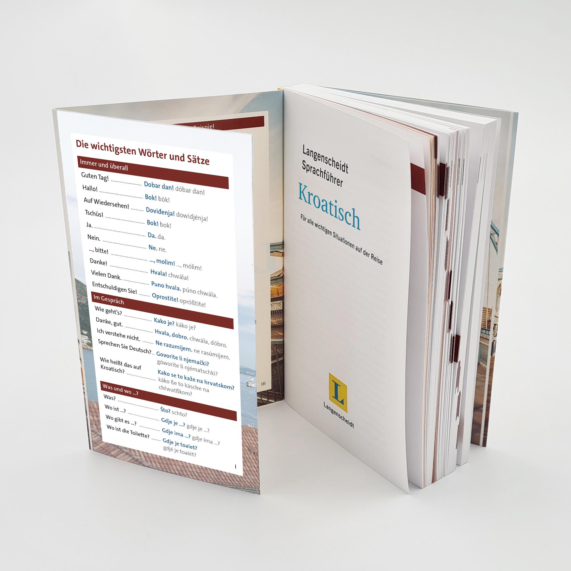 Beispielinhalt (Bild) Langenscheidt Sprachführer Kroatisch