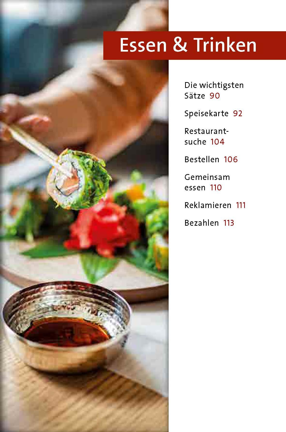 Beispielinhalt (Bild) Langenscheidt Sprachführer Japanisch