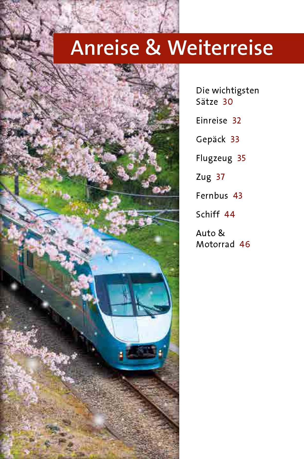 Beispielinhalt (Bild) Langenscheidt Sprachführer Japanisch