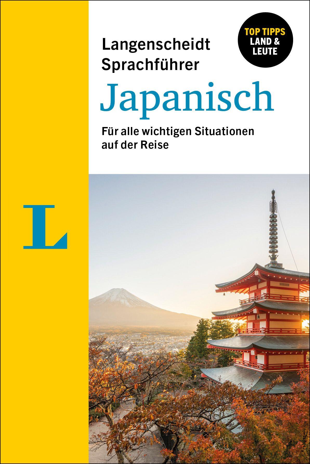 Vorderes Coverbild Langenscheidt Sprachführer Japanisch