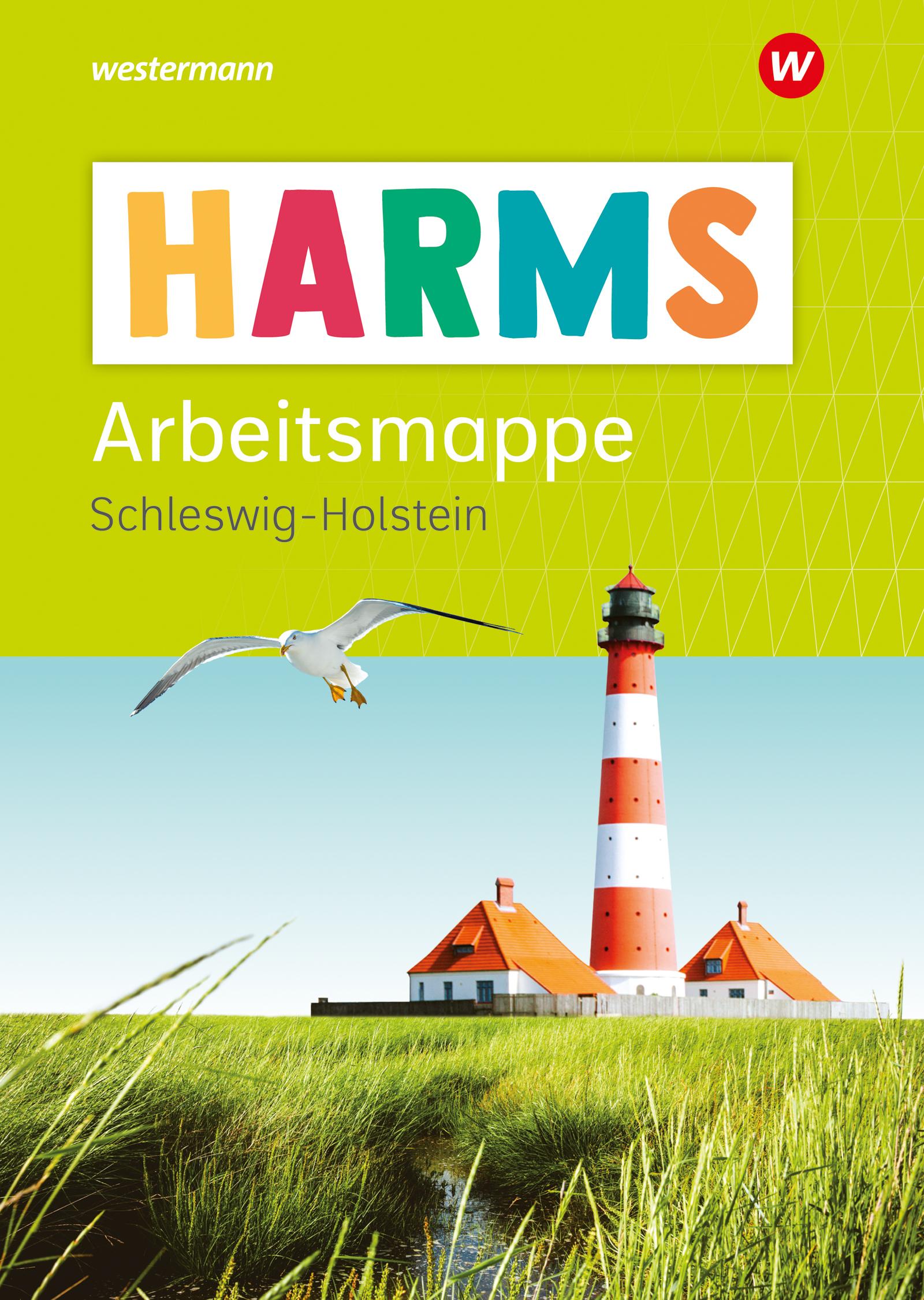 Vorderes Coverbild HARMS Arbeitsmappe Schleswig-Holstein. Arbeitsmappe