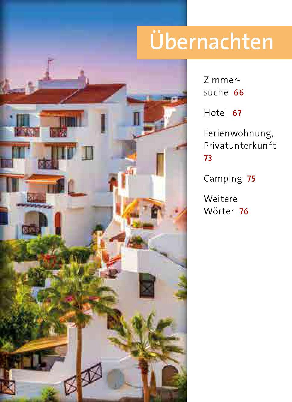 Beispielinhalt (Bild) Langenscheidt Universal-Sprachführer Spanisch