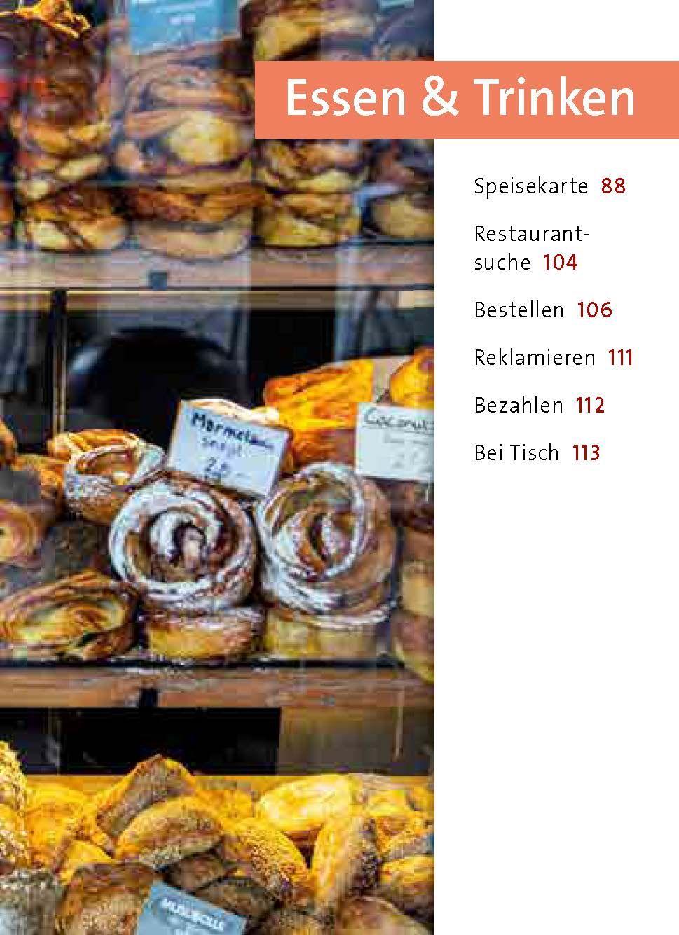 Beispielinhalt (Bild) Langenscheidt Universal-Sprachführer Dänisch