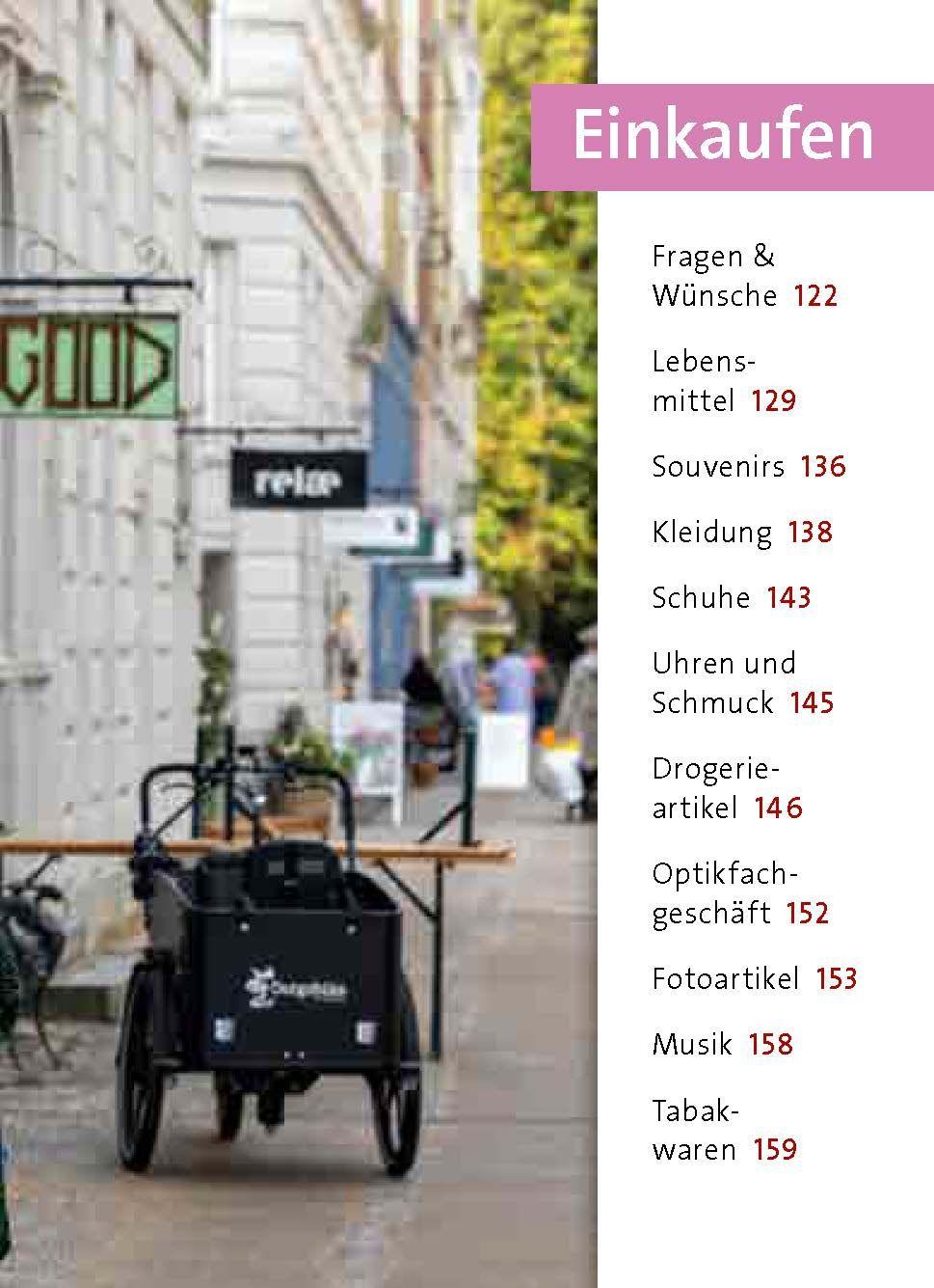 Beispielinhalt (Bild) Langenscheidt Universal-Sprachführer Dänisch