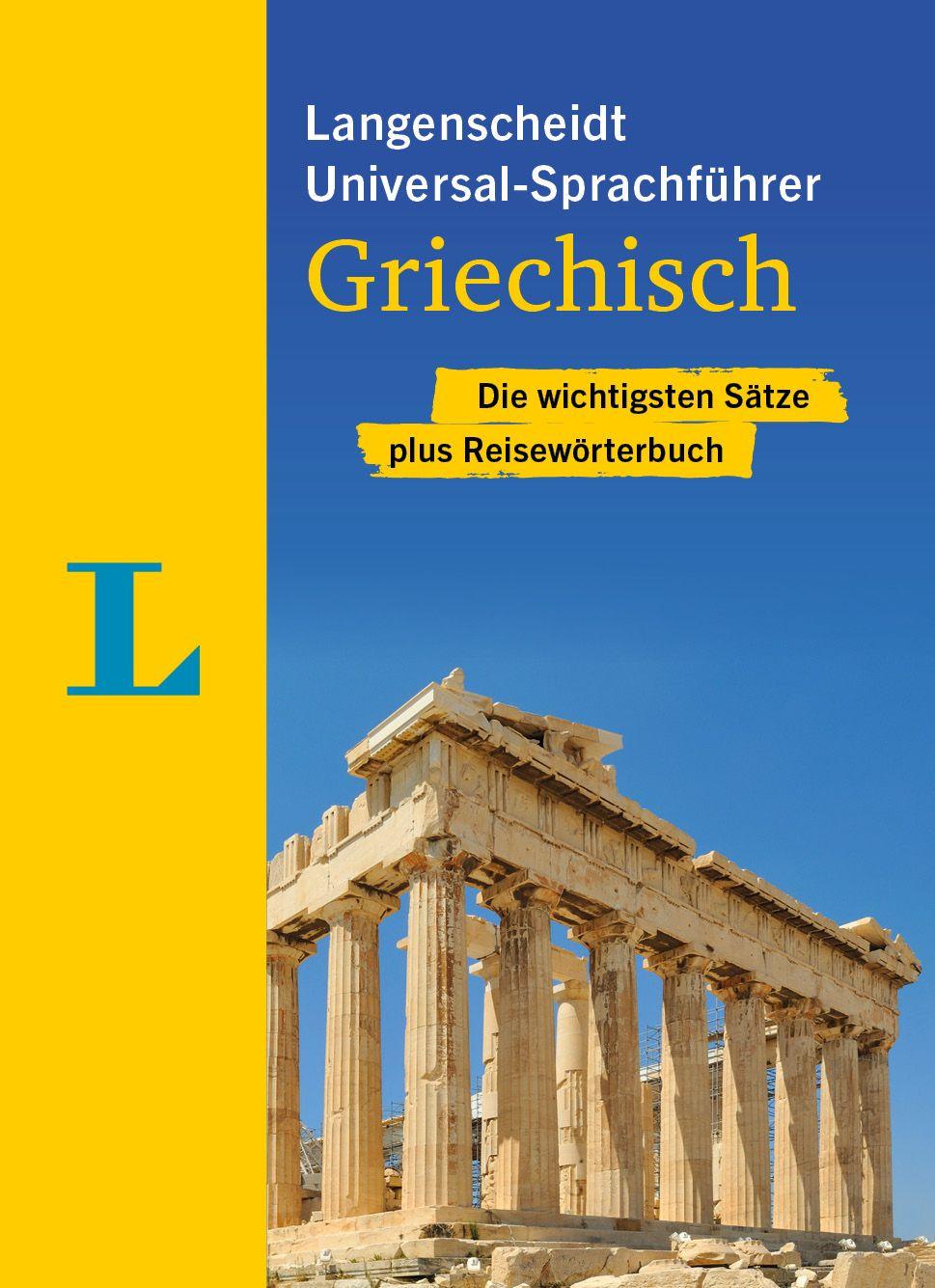 Vorderes Coverbild Langenscheidt Universal-Sprachführer Griechisch