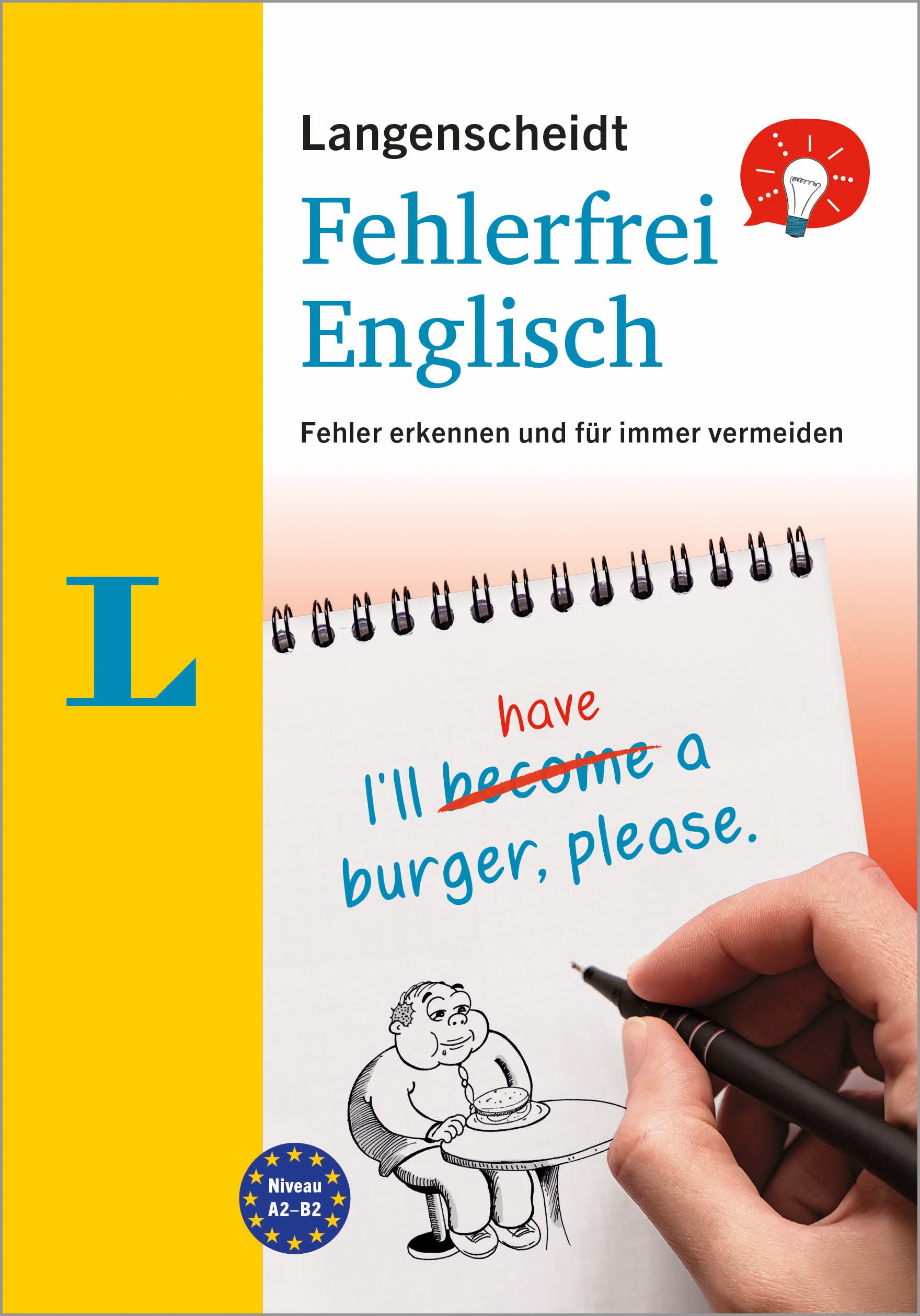 Vorderes Coverbild Langenscheidt Fehlerfrei Englisch