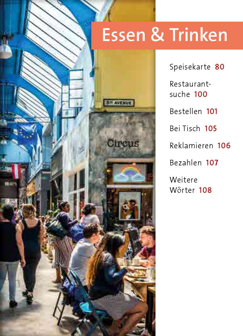 Beispielinhalt (Bild) Langenscheidt Universal-Sprachführer Englisch