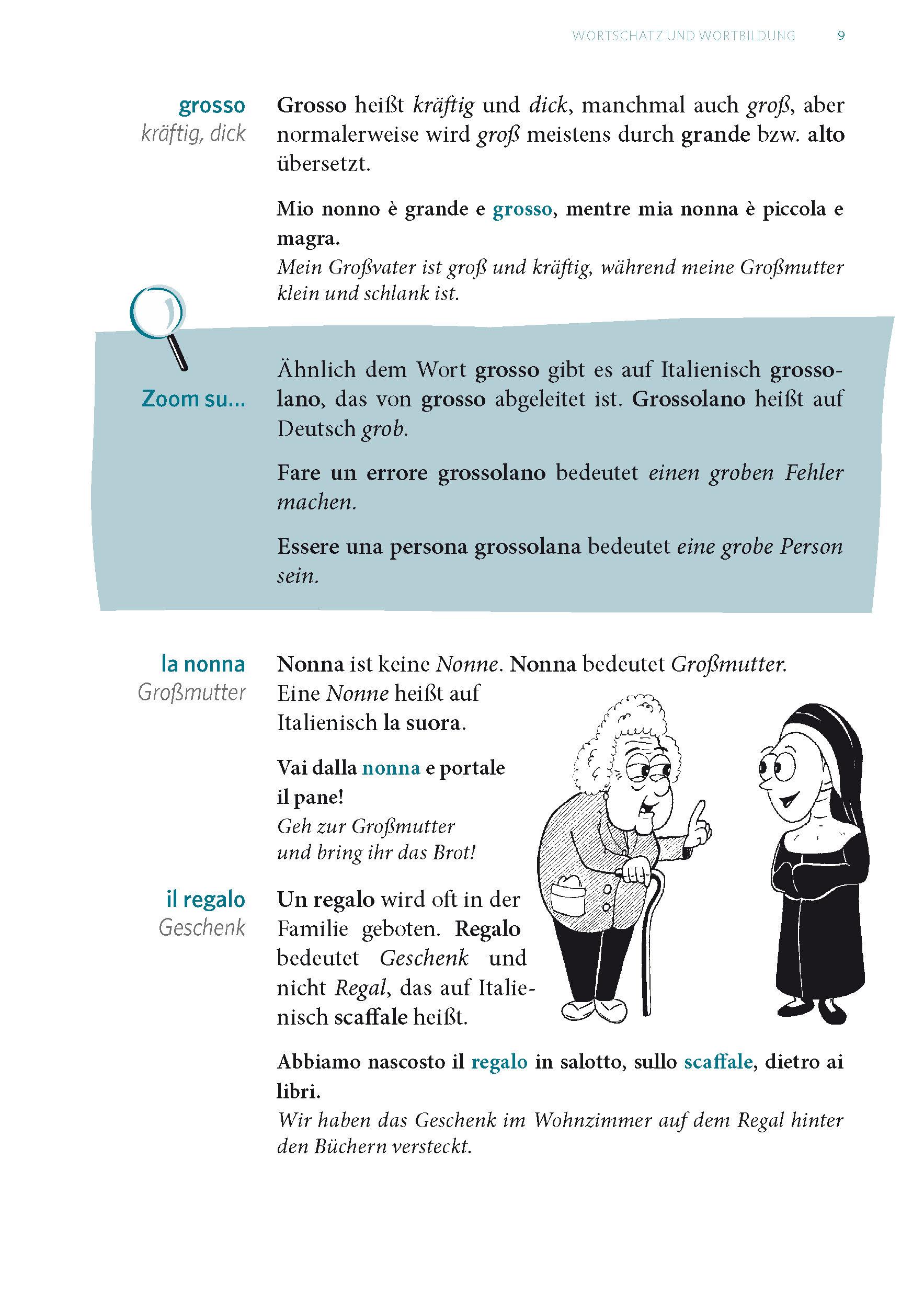 Beispielinhalt (Bild) Langenscheidt Fehlerfrei Italienisch