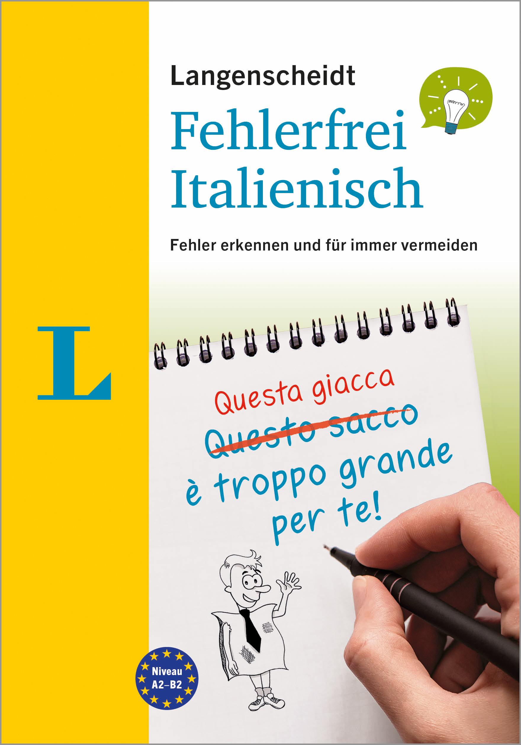 Vorderes Coverbild Langenscheidt Fehlerfrei Italienisch