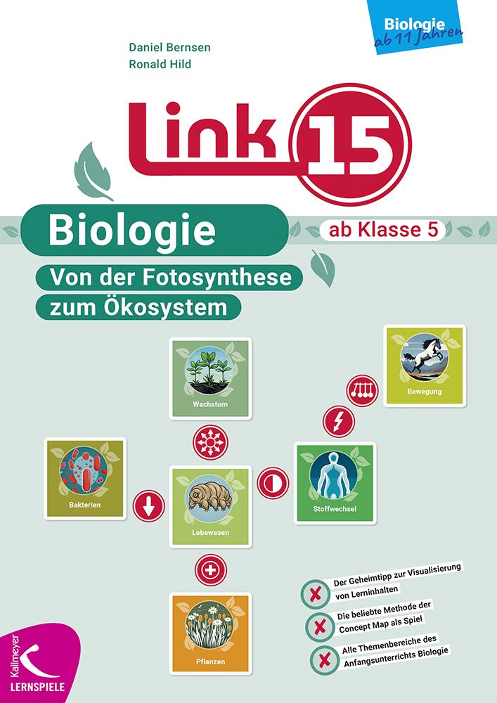 Vorderes Coverbild LINK-15: Biologie ab Klasse 5